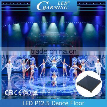 hot sale popular light weight led dance floor / led floor tile for disco