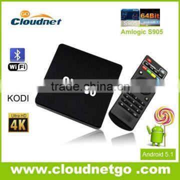 2016 Android TV BOX Amlogic S905 Quad-core 64 bit KODI Google Play