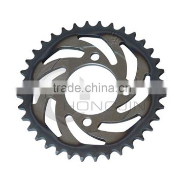 Hongjin Steel Motorcycle Transmissions Parts Rear Sprockets