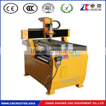 DSP Control Small Metal Wood CNC 4 Axis 6090 With 2200W Stainless Steel Water Slot Rotary Axis X(600MM)*Y(900MM)*Z(150MM)