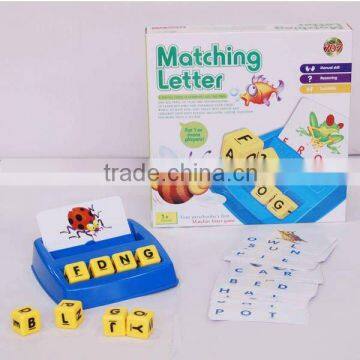 Student Learning Material Educational Letter Matching Game Scrabble Tiles