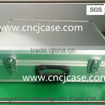 China silver carrying hard case tool storage aluminum box