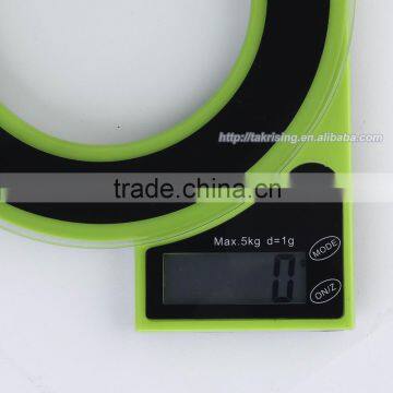TKP416(Green) 2015 New Design Glass Kitchen Scale photo-4