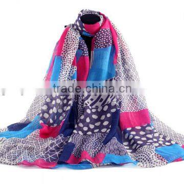 2014 new styles fashion polyester scarf XL-S1401006-1