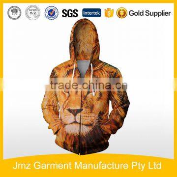 NEW DESIGN OVER PRINTING TIGER 3D HOODIES