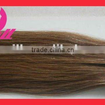 Pu Adhesive Tape Hair Extensions Remy Indian Hair Extensions Color #8 Large Stock