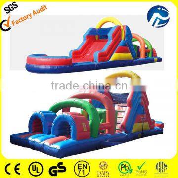 funny inflatable kids obstacle course