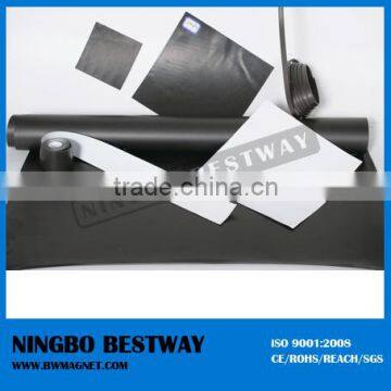 Isotropic flexible rubber magnet roll