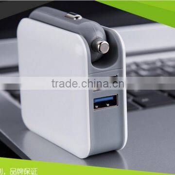 Fast Charging 2 In 1 Wall Charger Dual Car Charger With Retail Packaging