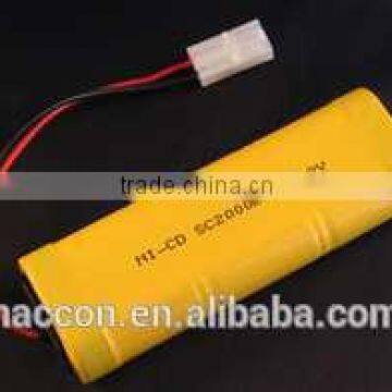 High Quality Ni-CD AA v 600MAH 16.8V NI-CD Battery Pack With Wire wd