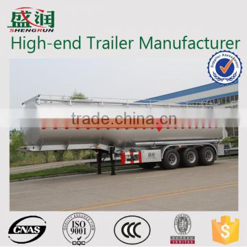 Best selling Aluminium alloy 3 axles fule tanker semi trailer /fuel tanker semi trailer/ tanker trailers for sale