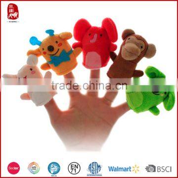 Factory Customized Cheap Cute Cartoon Animal Finger Puppet photo-3