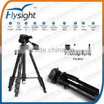 E51 High quality buckle lock system tripod bracket with 3D head for FPV monitor FB-800