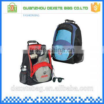 Men new designed printed student laptop pvc backpack