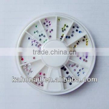 Kahonail factory wholesale hot sale nail art accessories glitter stone nail art decoration