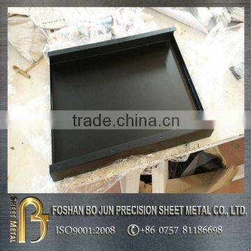 China suppliers manufacturers customized steel cover with black powder coating