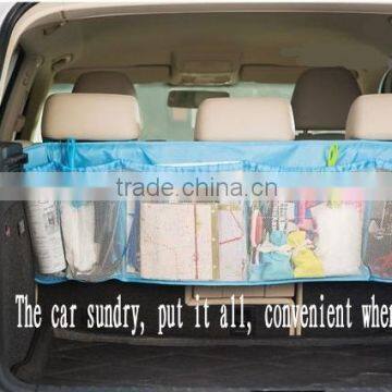 Multipurpose Backseat Mesh Trunk Organizer photo-2