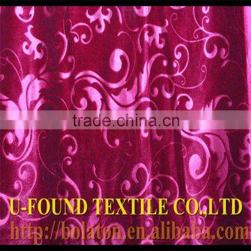 China Direct Factory Good Quality Cheap Price Velvet 95% Polyester 5%Spandex Emboss Velvet KS Velvet ,For Garment Dress