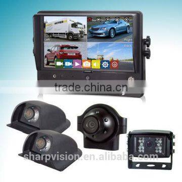 9 inch car reversing camera system for bus