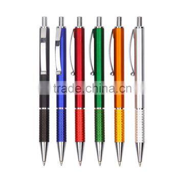 Nice Looking Fashion Meta]lic color Ball Pens for promotion & school & office