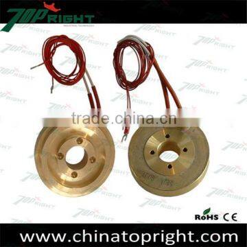Cast in heater hot plate for heating element