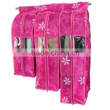 recycled garment bag hottest non woven suit cover dance bags with garment rack