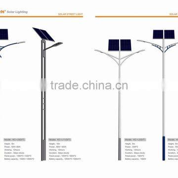 Manufacture factory New design energy saving hot sale 3 years warranty IP65 solar led street light