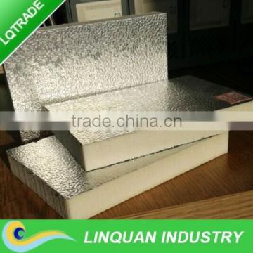 Double Sided Aluminum Foil PIR Polyisocyanurate Foam Duct Panel