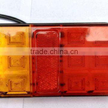 E-mark certification,10-30V truck or trailer led rear light,100% waterproof,blister package (RK11048)