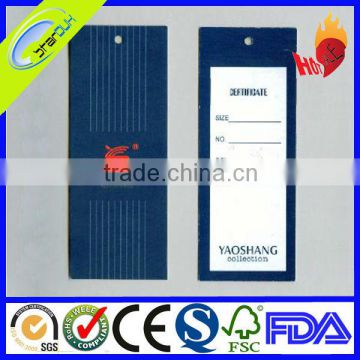 paper hang tag for wholesale