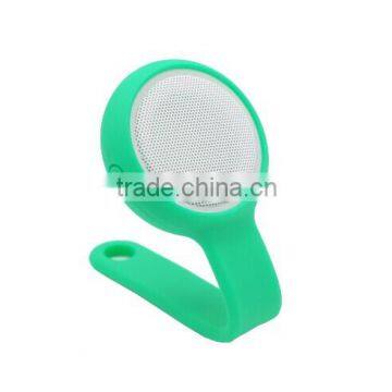 New Release Products Silicon Coat Mini Bluetooth Speaker for Apple Samsung Devices with stand