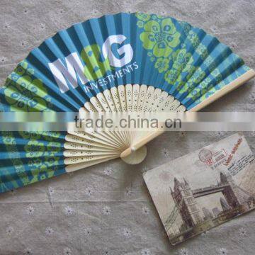 Folding paper fan, wall handing paper fan