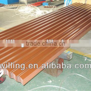 China color Steel roof sheet price/corrugated steel sheet