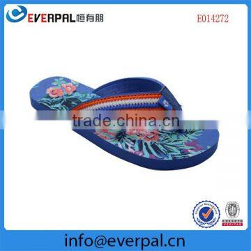 2015 new summer beach custom outdoor eva flip flop men