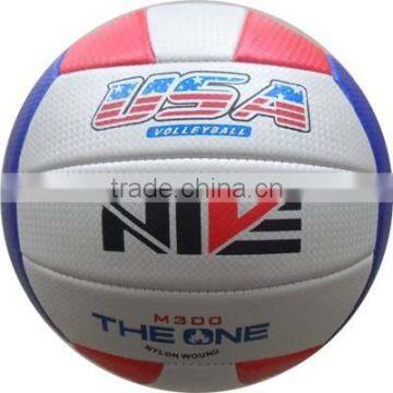 machine stitching volleyball