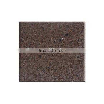 Brown artifical stone marble tile