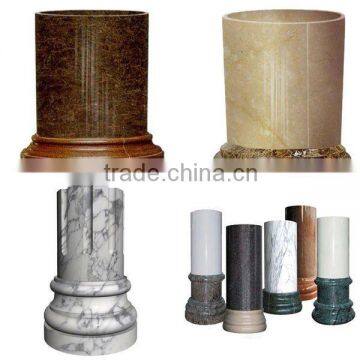 Marble stone column base