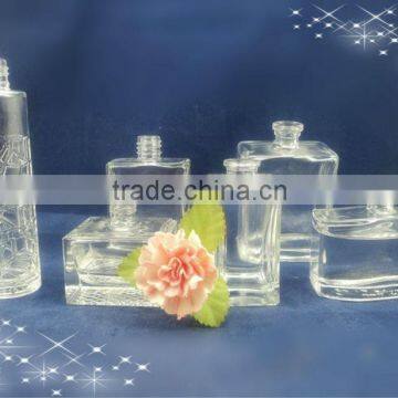 high quality different kinds of glass perfume bottle