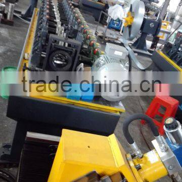 High speed high precision u channel roll forming machine