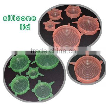 Food grade silicone can cover with colorful design popular in 2013