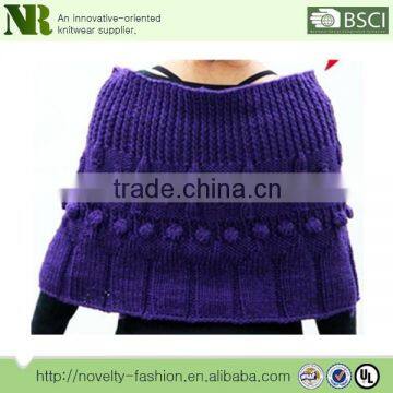 wholesale warm soft touching and comfortable woman's tippet designs for woman