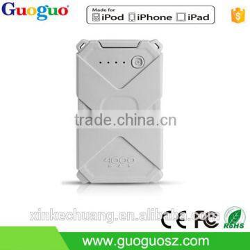 Hot Selling Outdoor Waterproof Power Bank 4000mAh