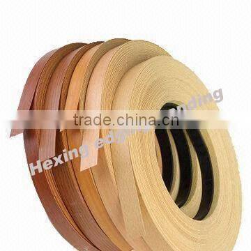 Hexing wood grain edge banding