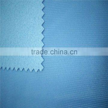 Plain style 100% polyester for track suits fabric super poly