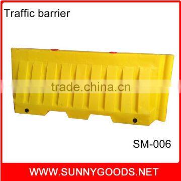 plastic road traffic safety water filled traffic barriers