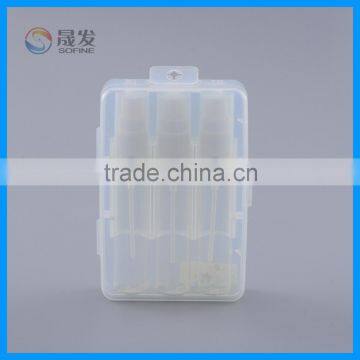 20ML spray bottle in travelling cosmetic box