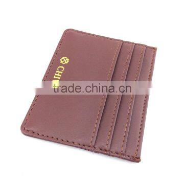 wholesale leather card holder and leather business id card holder