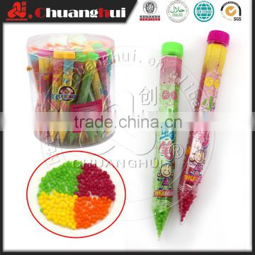 16g Colourful Pen Candy / Small Fruity Candy In Pen