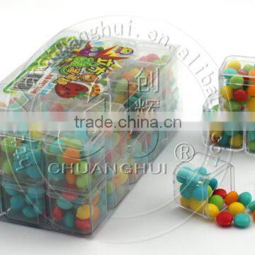 Square Transparent Box Sour Candy In Cube photo-2