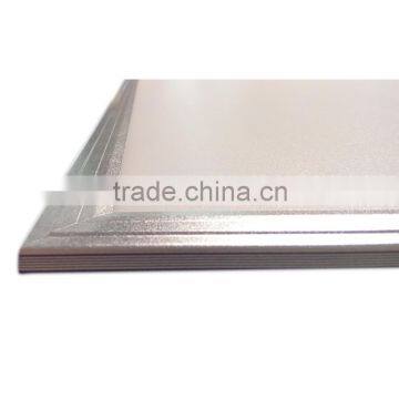 Anodized Silver Frame 595*595*8.5MM Ceiling Recessed Installation 90LM/W Flat LED Lights 600x600 40W photo-2